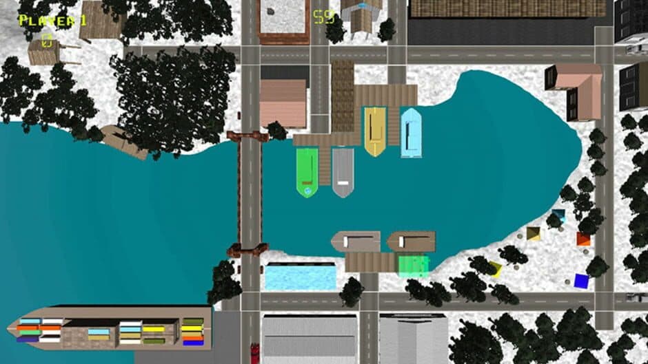 Retro Road Rumble screenshot 2