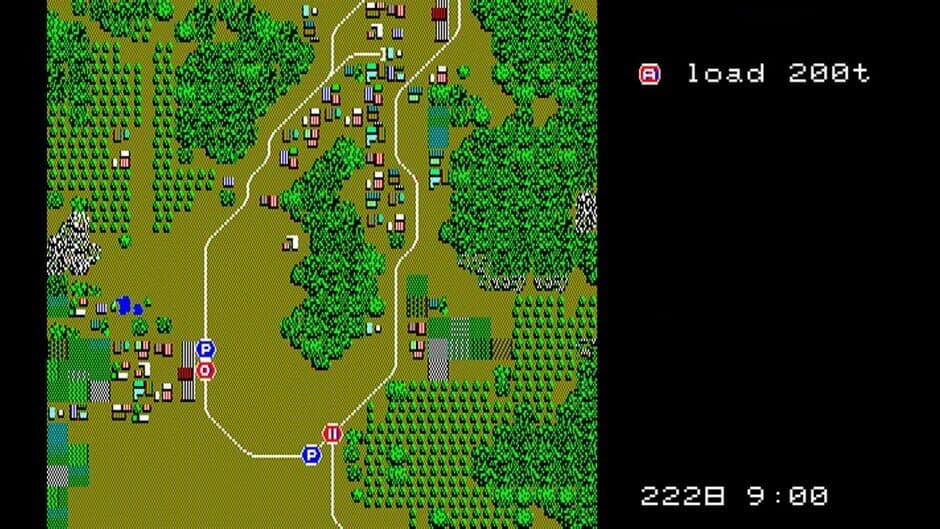 Eggconsole Take the A-Train PC-8801 screenshot 2