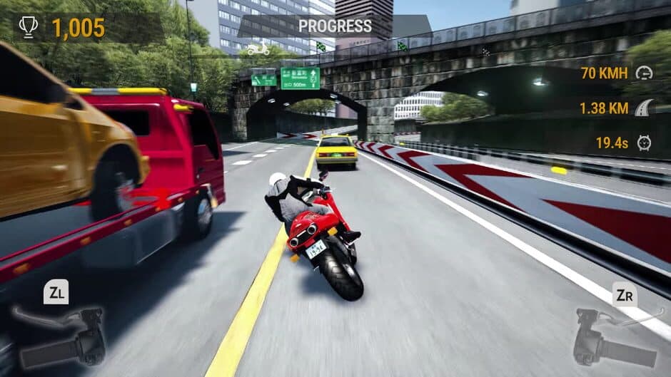 Moto Racer Highway Traffic screenshot 2