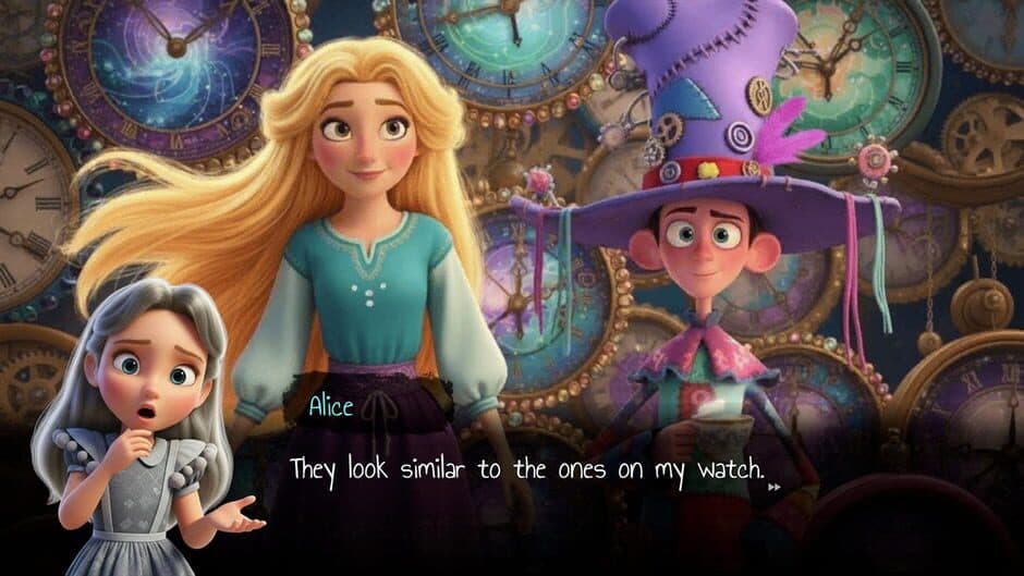 The Kingdom of the Golden Thread and the MadClocks screenshot 6