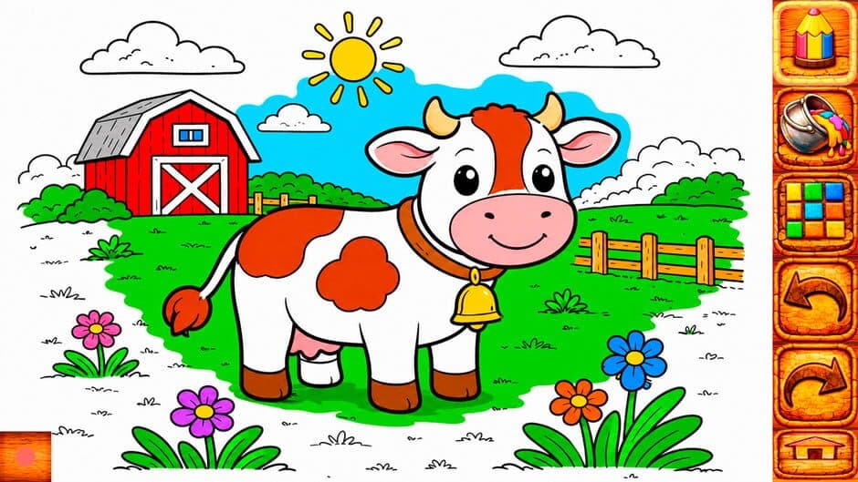 Animal Farm Coloring Book for Kids & Toddlers screenshot 5