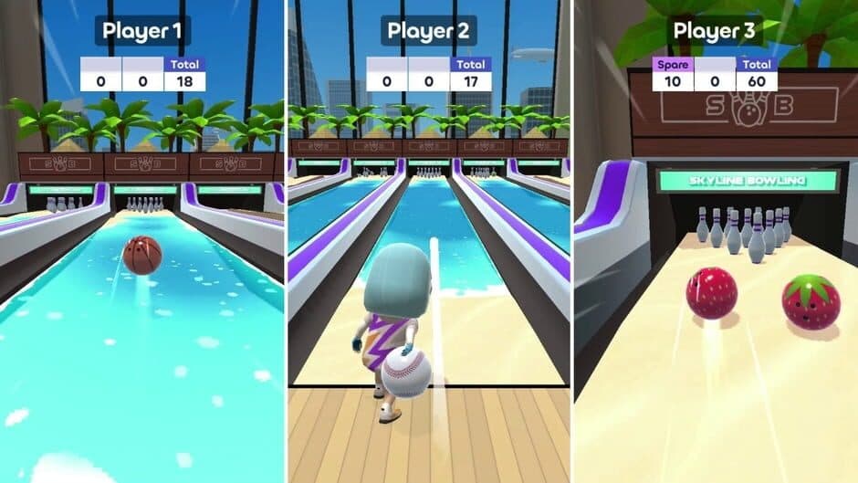 Skyline Bowling: Split Edition screenshot 6