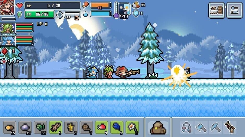 Ultra Pixel Survive 2 screenshot 7
