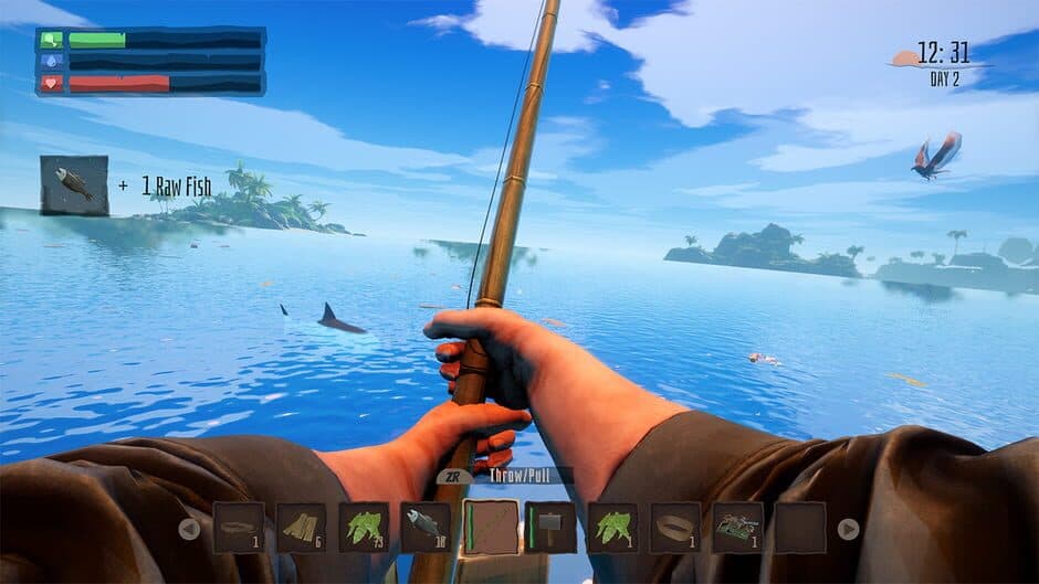 Castaway Survival In Ocean: Build Your Own Raft, Craft