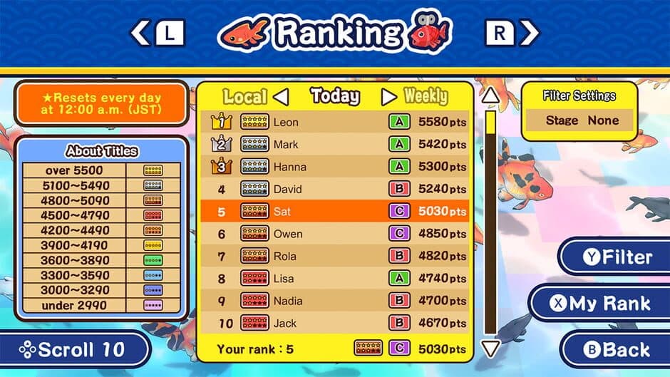 Super Goldfish Scooping