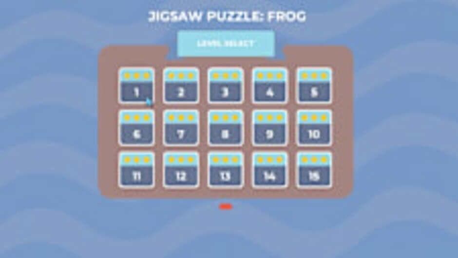 Jigsaw Puzzle: Frog