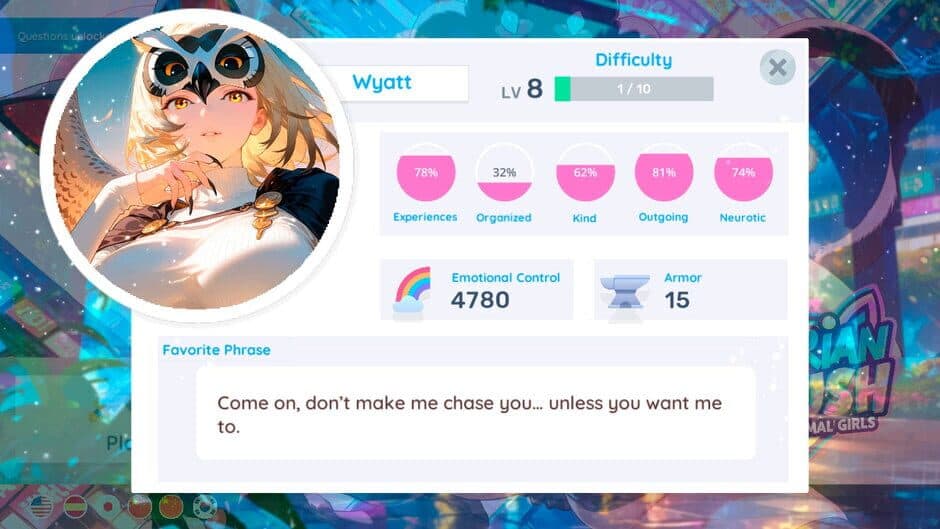 Therian Crush: Wild Animal Girls screenshot 3