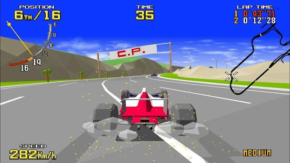 Sega Ages Virtua Racing screenshot 2
