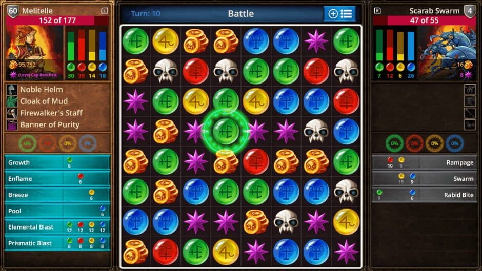 Puzzle Quest: The Legend Returns screenshot 3