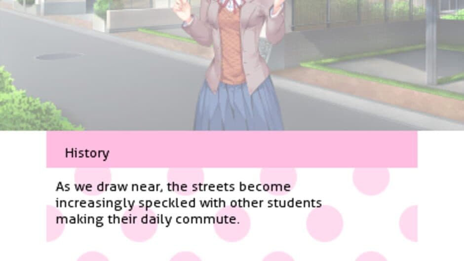 Doki Doki Literature Club-Love 3DS screenshot 2