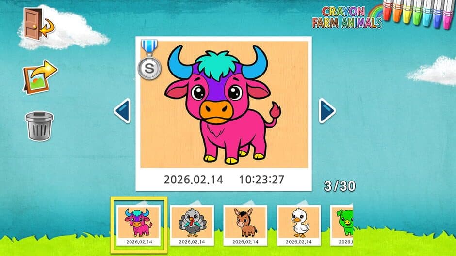 Crayon Farm Animals screenshot 5