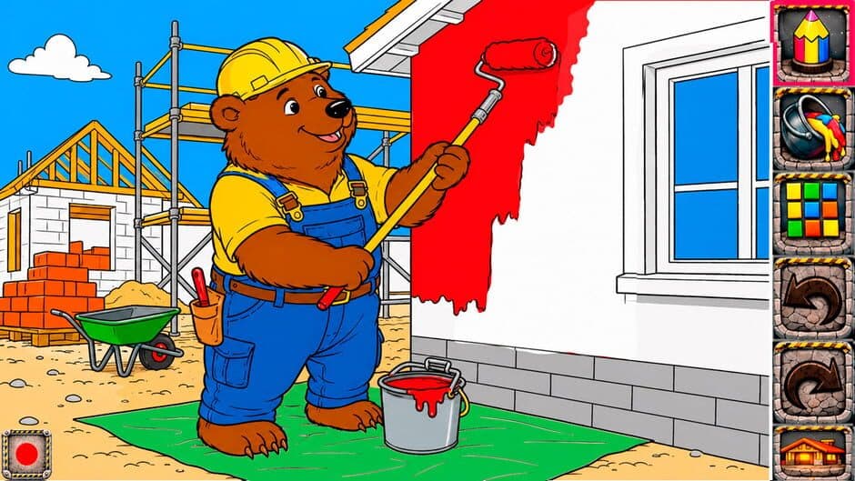 Tiny Builders Coloring Book for Kids screenshot 9