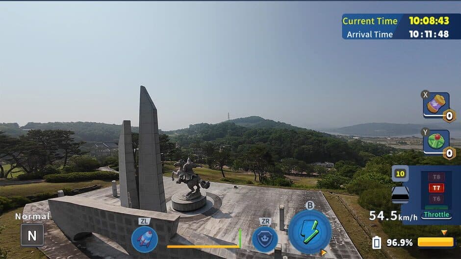 Korean Drone Flying Tour Baekje Military Museum
