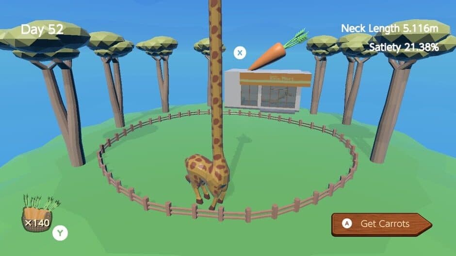 Giraffe Raising Game: Reach for the sky screenshot 2