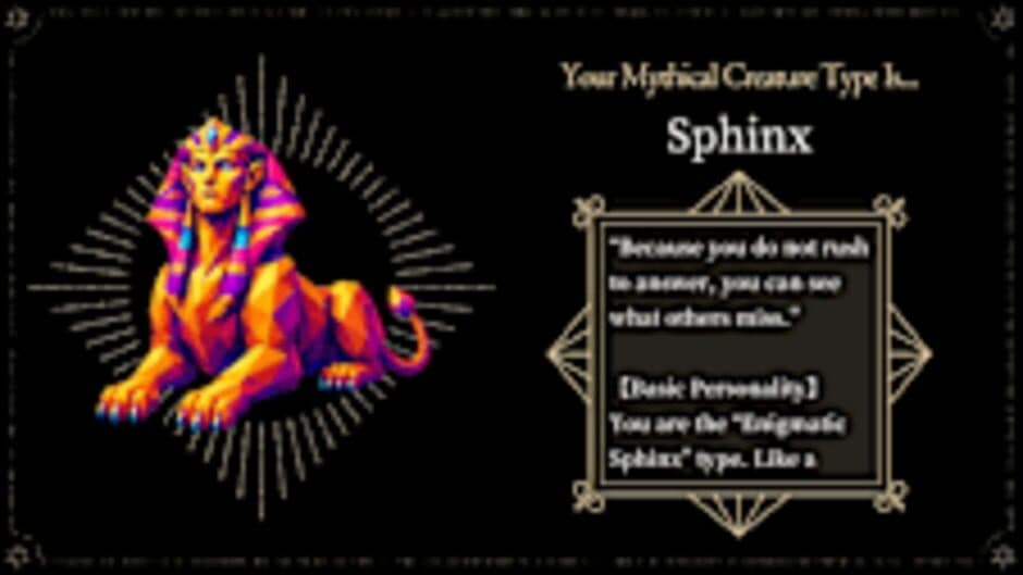 Mythical Creature Personality Quiz: 16 Types screenshot 3